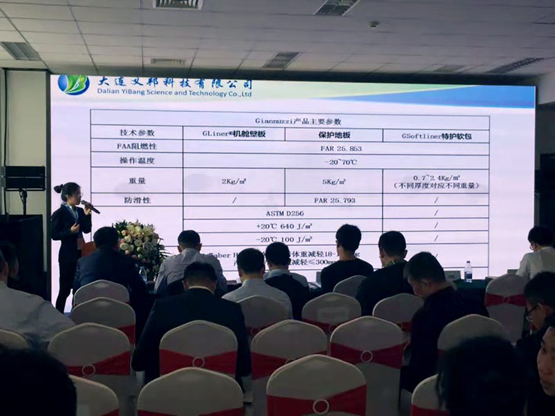 天津直博會—大連義邦攜意大利Giannuzzi輕量化內(nèi)飾新材料參展并出席技術交流論壇